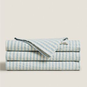 Zara Home Cotton Striped Table Cloth - 59x78.5 inches